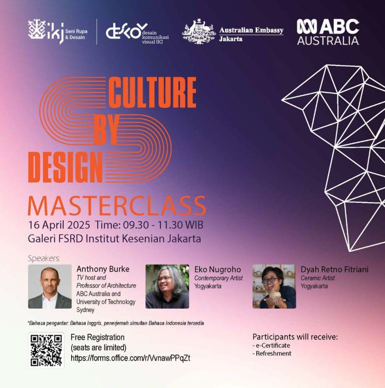 Culture By Design Masterclass – FSRD IKJ